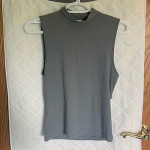 Garage Mock neck tank top, size medium